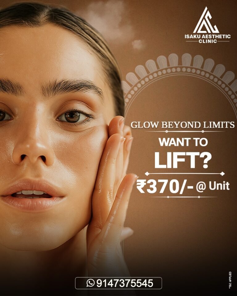 Facial Lift - Anti Ageing Therapy - Isaku Aesthetic Clinic - Kolkata