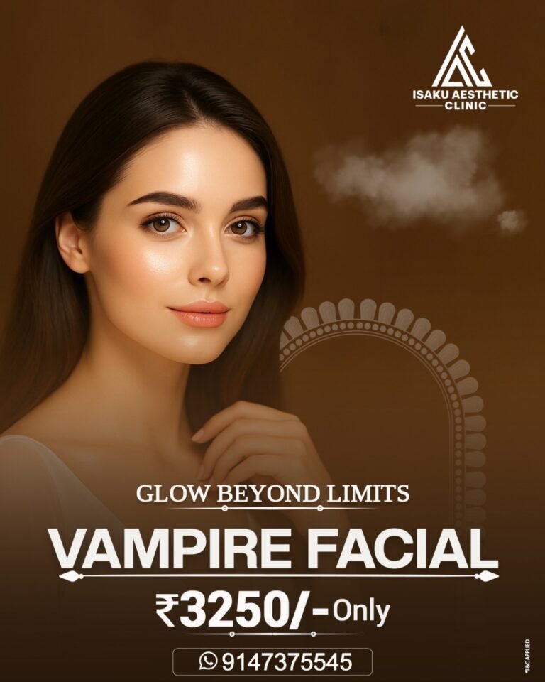Skin Vampire Facial - Isaku Aesthetic Clinic - Kolkata - Offer