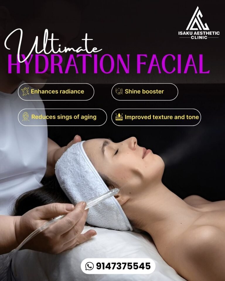 Ultimate Hydration Facial by Isaku Aesthetic Clinic Kolkata